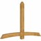 Ekena Millwork Bellingham Rough Sawn Timber Gable Bracket, Western Red Cedar, 96"W x 60"H x 4"D x 6"F, 15/12 Pitch GBW096X60X0406BEL00RWR - alternate 4